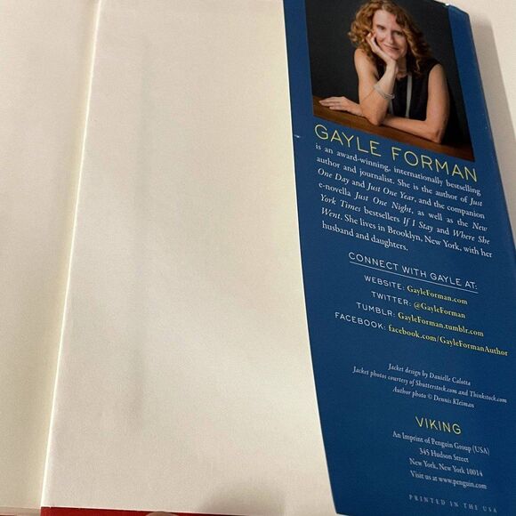 I Was Here by Gayle Forman Hardcover Book - Picture 5 of 8